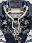 Échappement Aulitzky BMW M2 Competition M2 CS F87 à partir de l'OPF | Homologation TÜV | Acier inoxydable 3.5 pouces