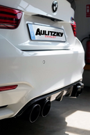 Aulitzky ECE Échappement BMW M3 M4 F80 F82 F83 S55 à partir du catalyseur | Homologation CH | Sans FAP