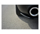 Maxton Design Heck Ansatz Flaps Diffusor für Alfa Romeo Stelvio schwarz Hochglanz