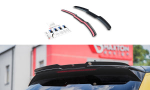 Maxton Design Spoiler CAP für Audi A1 S-Line GB schwarz Hochglanz