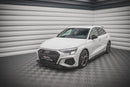 Maxton Design Front Ansatz V.3 für Audi S3 / A3 S-Line 8Y schwarz Hochglanz