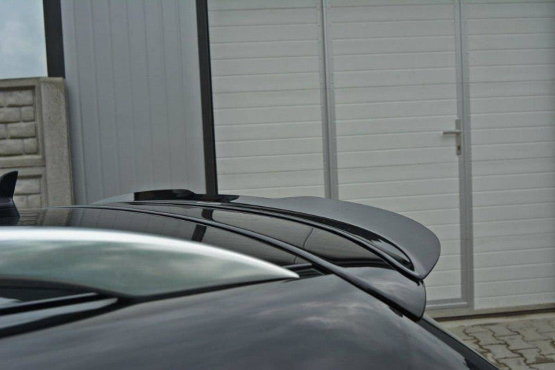 Maxton Design Spoiler CAP für Audi S4 / A4 S-Line B7 Avant schwarz Hochglanz