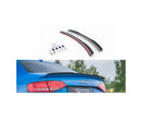 Maxton Design Spoiler CAP für Audi A4 / A4 S-Line B8 / B8 FL Limousine schwarz Hochglanz