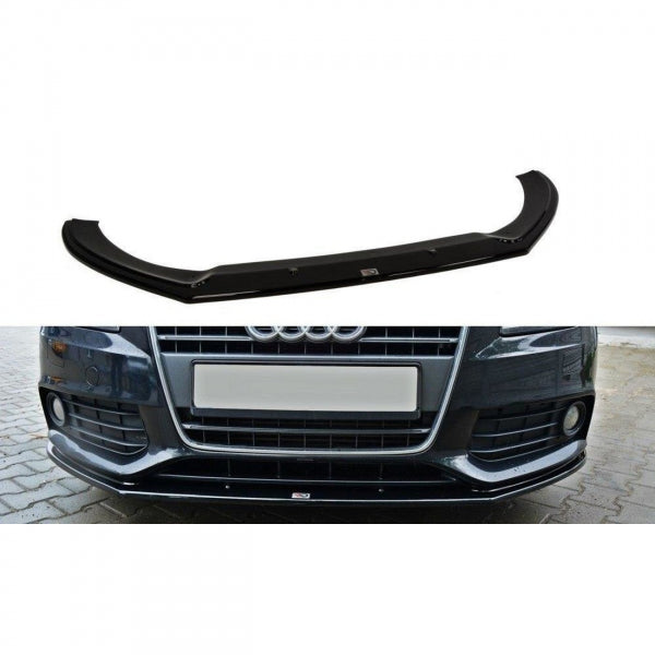 Maxton Design Front Diffuser V.2 Audi A4 B8 schwarz Hochglanz