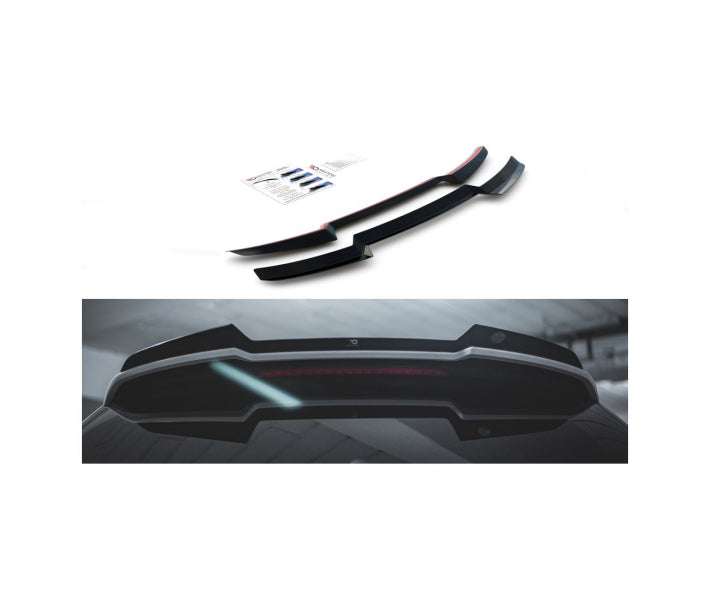 Maxton Design Spoiler CAP V.2 für Audi RS6 C7 schwarz Hochglanz