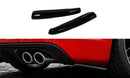 Maxton Design Heck Ansatz Flaps Diffusor für Audi S3 / A3 S-Line 8V Hachback / Sportback schwarz Hochglanz