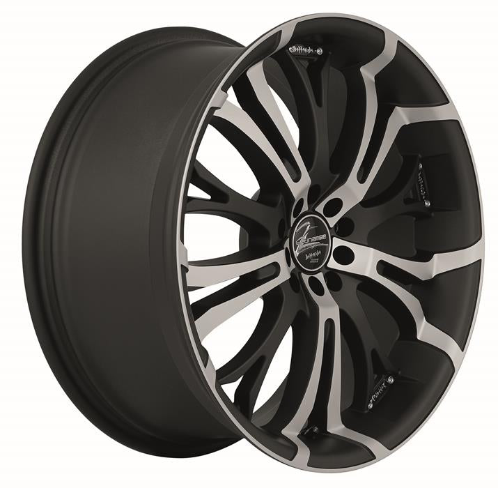 BARRACUDA TZUNAMEE Mattblack-polished Felge 7,5x17 - 17 Zoll 4x98 Lochkreis - Beast Performance Fahrzeugtechnik OHG