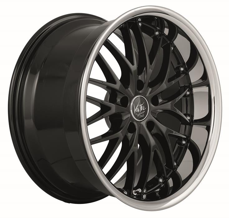 BARRACUDA VOLTEC T6 Higloss black inox lip Felge 8x18 - 18 Zoll 5x112 Lochkreis - Beast Performance Fahrzeugtechnik OHG