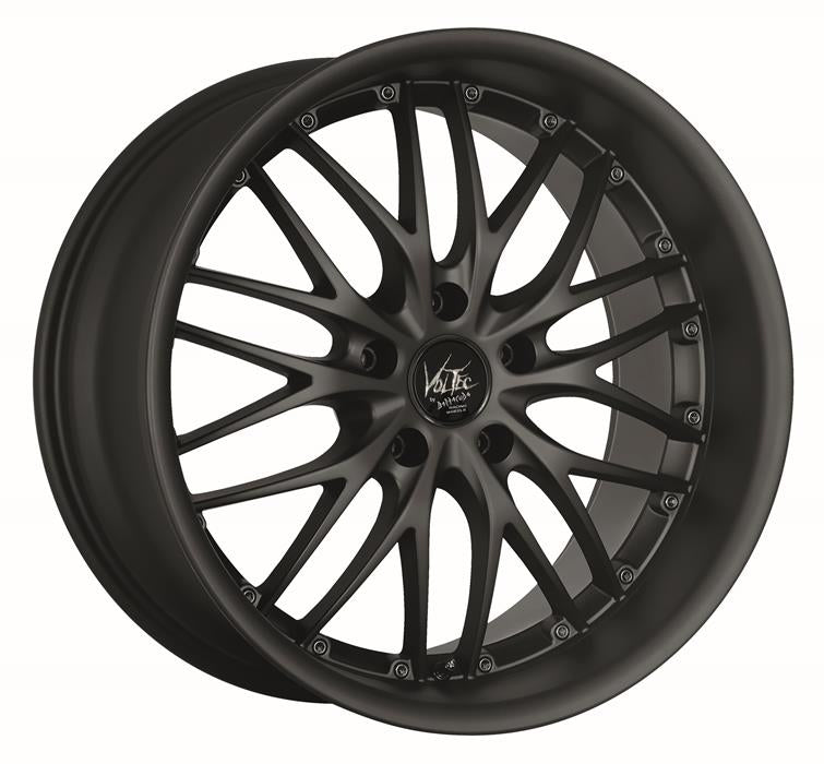 BARRACUDA VOLTEC T6 Mattblack Puresports Felge 8,0x18 - 18 Zoll 4x108 Lochkreis - Beast Performance Fahrzeugtechnik OHG