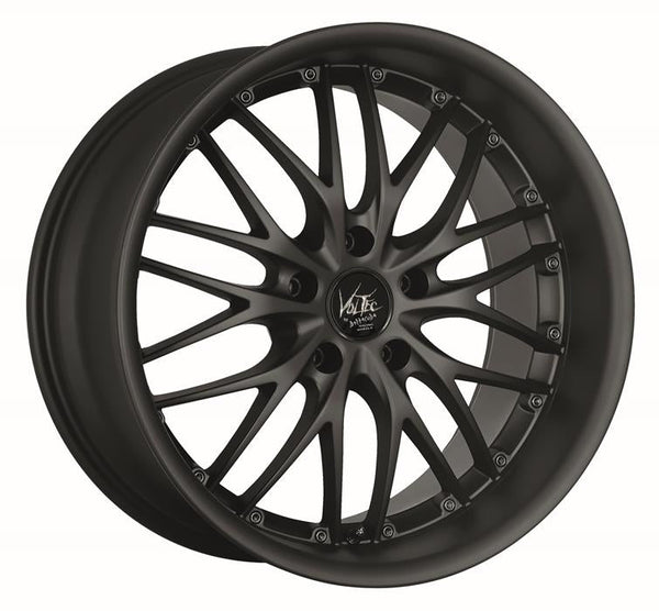 BARRACUDA VOLTEC T6 Mattblack Puresports Felge 8x18 - 18 Zoll 5x100 Lochkreis - Beast Performance Fahrzeugtechnik OHG