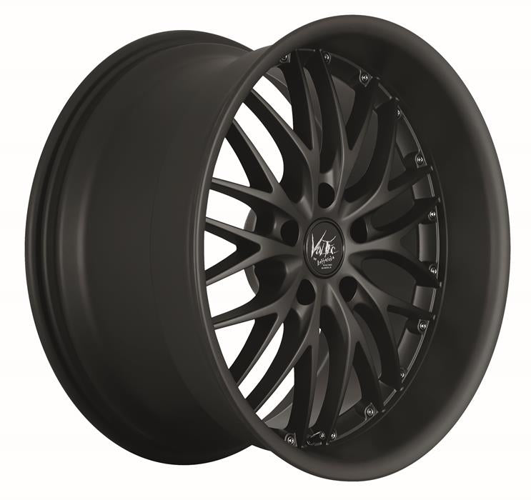 BARRACUDA VOLTEC T6 Mattblack Puresports Felge 9x18 - 18 Zoll 5x120 Lochkreis - Beast Performance Fahrzeugtechnik OHG