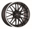 BARRACUDA VOLTEC T6 Mattblack Puresports / Color Trim weiss Felge 8x19 - 19 Zoll 5x120 Lochkreis - Beast Performance Fahrzeugtechnik OHG
