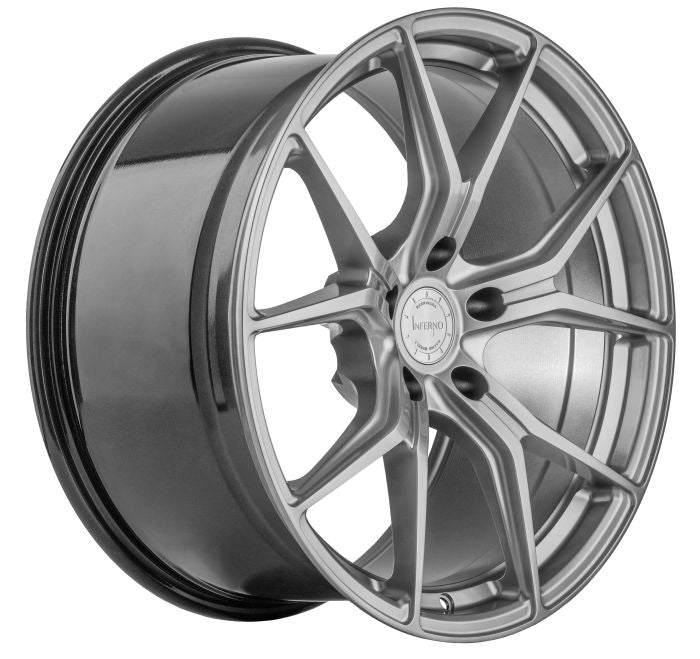 BARRACUDA INFERNO Silver Felge 9,5x19 - 19 Zoll 5x112 Lochkreis - Beast Performance Fahrzeugtechnik OHG