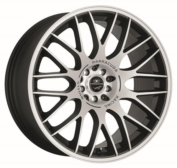 BARRACUDA KARIZZMA Mattblack-polished Felge 9x18 - 18 Zoll 5x112 Lochkreis - Beast Performance Fahrzeugtechnik OHG