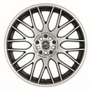 BARRACUDA KARIZZMA Mattblack-Polished / Color Trim weiss Felge 9,5x19 - 19 Zoll 5x110 Lochkreis - Beast Performance Fahrzeugtechnik OHG