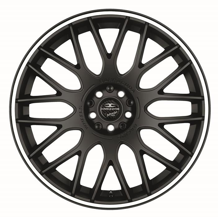 BARRACUDA KARIZZMA PureSports / Color Trim weiss Felge 9,5x19 - 19 Zoll 5x110 Lochkreis - Beast Performance Fahrzeugtechnik OHG