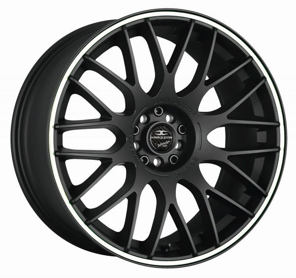 BARRACUDA KARIZZMA PureSports / Color Trim weiss Felge 8,5x19 - 19 Zoll 5x110 Lochkreis - Beast Performance Fahrzeugtechnik OHG