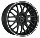 BARRACUDA KARIZZMA Mattblack Puresports / Color Trim weiss Felge 8x18 - 18 Zoll 5x114,3 Lochkreis - Beast Performance Fahrzeugtechnik OHG