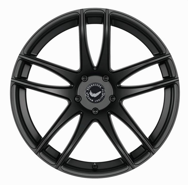 BARRACUDA SHOXX Mattblack Felge 8x18 - 18 Zoll 5x114,3 Lochkreis - Beast Performance Fahrzeugtechnik OHG