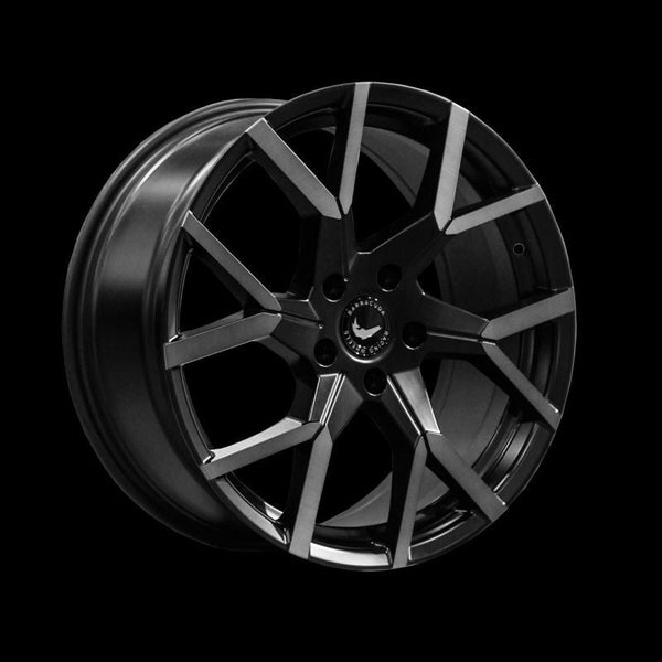 BARRACUDA TZUNAMEE EVO Dark Gunmetal brushed Felge 9x20 - 20 Zoll 5x108 Lochkreis - Beast Performance Fahrzeugtechnik OHG