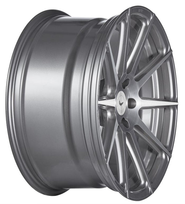 BARRACUDA PROJECT 2.0 silver brushed Felge 10,5x20 - 20 Zoll 5x108 Lochkreis - Beast Performance Fahrzeugtechnik OHG