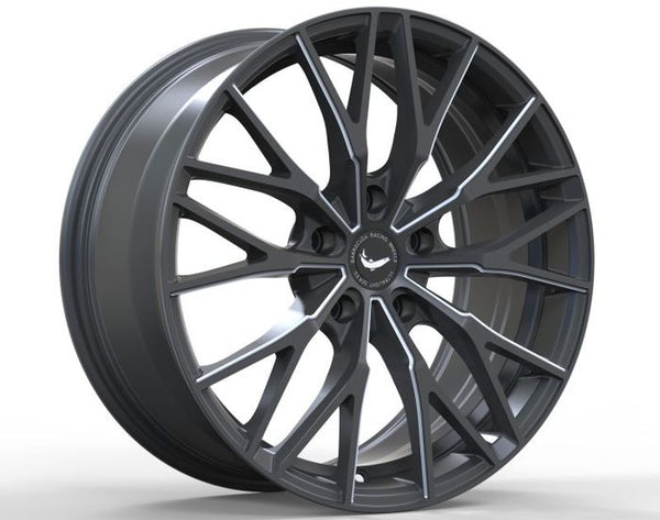 BARRACUDA PROJECT 3.0 Mattblack Puresports gefräst Felge 8,5x18 - 18 Zoll 5x112 Lochkreis - Beast Performance Fahrzeugtechnik OHG