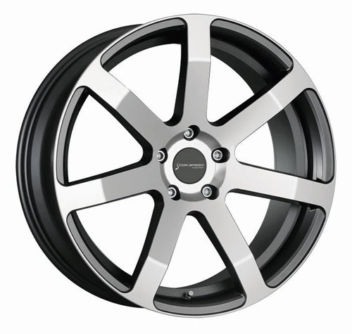 CORSPEED CHALLENGE 8.5x19Zoll Hochglanz-Gunmetal-poliert