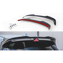 Maxton Design Spoiler CAP V.2 für Hyundai I30 N Mk3 / Mk3 FL Hatchback schwarz Hochglanz