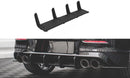 Maxton Design Street Pro Heck Diffusor V.2 für Volkswagen Golf R Mk8 Schwarz/Glanz