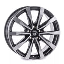 TOMASON TN28 Flow black polished 18 Zoll 5x108