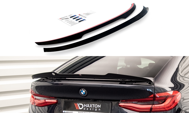 Maxton Design Spoiler CAP für BMW 6er GT G32 M-Paket Carbon Look - Beast Performance Fahrzeugtechnik OHG