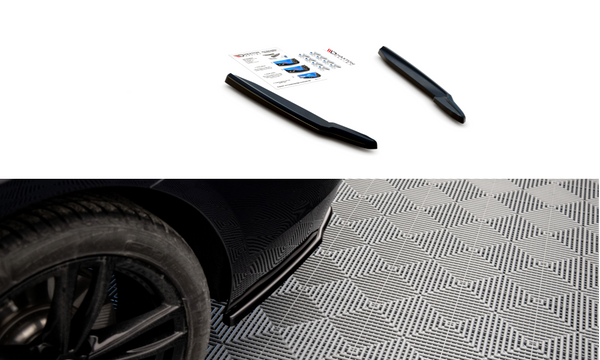 Maxton Design Heck Ansatz Flaps Diffusor für BMW 6er GT G32 M-Paket schwarz matt - Beast Performance Fahrzeugtechnik OHG