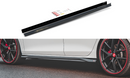 Maxton Design Seitenschweller Ansatz für V.3 für Volkswagen Golf 8 GTI schwarz Hochglanz - Beast Performance Fahrzeugtechnik OHG