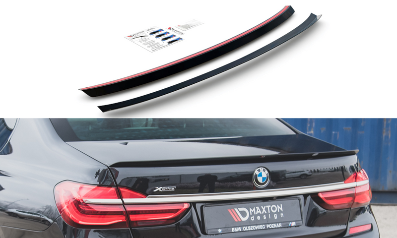 Maxton Design Spoiler CAP für BMW 7 M-Paket G11 schwarz matt - Beast Performance Fahrzeugtechnik OHG