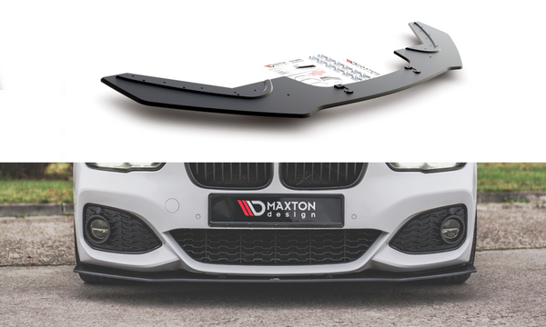 Maxton Design Robuste Racing Front Ansatz V.3 für passend für BMW 1er F20 M-Paket Facelift / M140i - Beast Performance Fahrzeugtechnik OHG