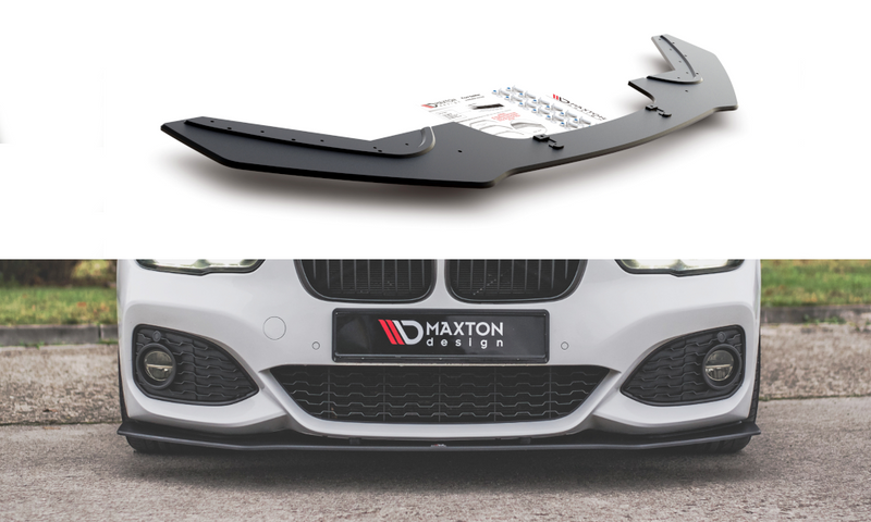 Maxton Design Robuste Racing Front Ansatz V.3 für passend für BMW 1er F20 M-Paket Facelift / M140i - Beast Performance Fahrzeugtechnik OHG