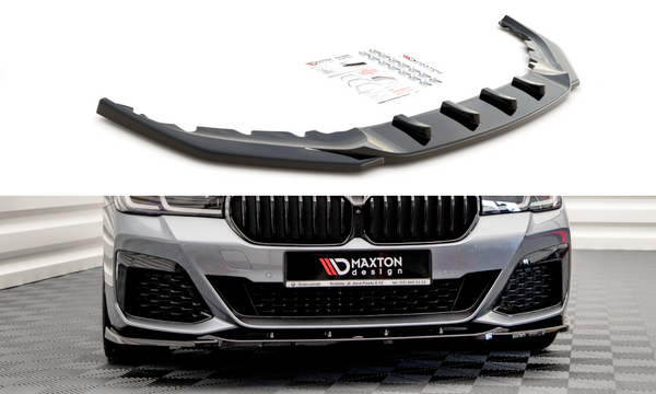 Maxton Design Front Ansatz V.2 für BMW 5er G30 Facelift M-Paket schwarz matt - Beast Performance Fahrzeugtechnik OHG