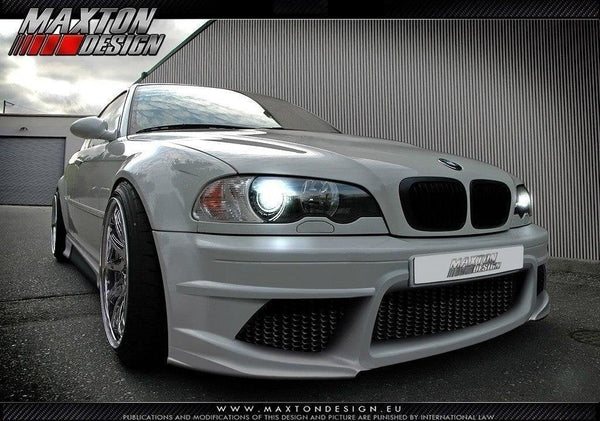 Maxton Design Front Stoßstange BMW 3er E46 - 4 TÃƒÅ“RER LIMOUSINE < GENERATION V > - Beast Performance Fahrzeugtechnik OHG