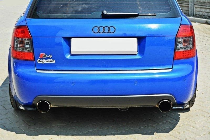 Maxton Design Heck Ansatz Flaps Diffusor für AUDI S4 B6 Avant schwarz matt - Beast Performance Fahrzeugtechnik OHG