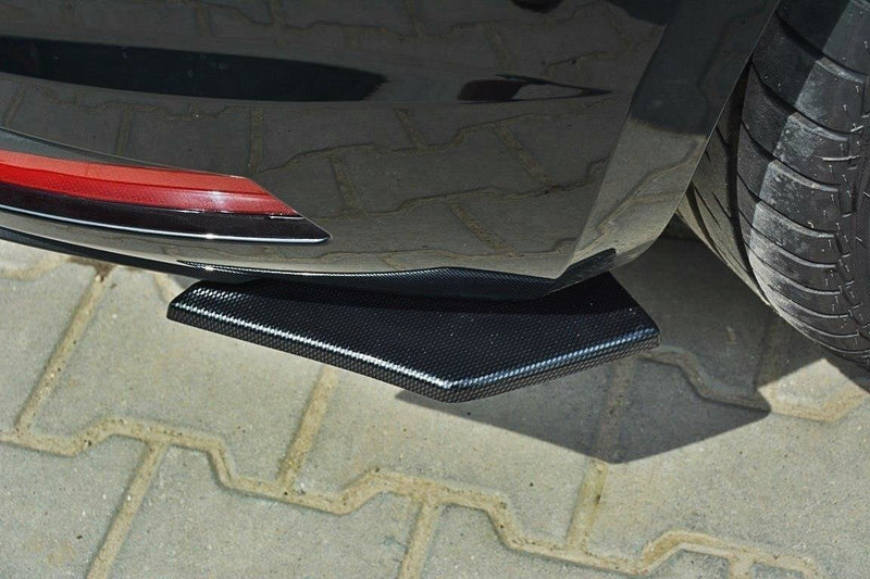 Maxton Design Heck Ansatz Flaps Diffusor für SEAT LEON III CUPRA / FR schwarz Hochglanz - Beast Performance Fahrzeugtechnik OHG