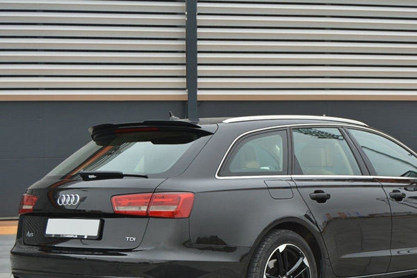 Maxton Design Spoiler CAP für Audi A6 C7 Avant Carbon Look - Beast Performance Fahrzeugtechnik OHG