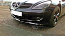 Maxton Design Front Ansatz für MERCEDES SLK R171 STANDARD STOßSTANGE schwarz matt - Beast Performance Fahrzeugtechnik OHG