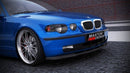 Maxton Design Front Ansatz für BMW 3er E46 COMPACT schwarz matt - Beast Performance Fahrzeugtechnik OHG