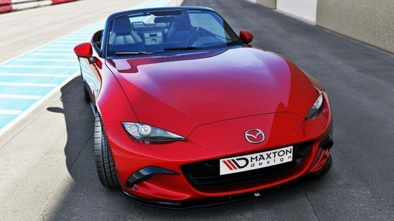 Maxton Design Front Ansatz für v.1 Mazda MX-5 IV Carbon Look - Beast Performance Fahrzeugtechnik OHG