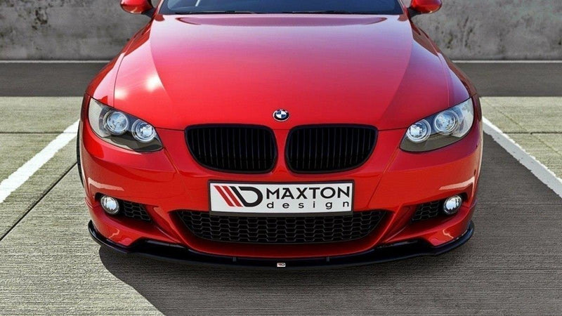 Maxton Design Front Ansatz für BMW 3er E92 M Paket vor Facelift schwarz matt - Beast Performance Fahrzeugtechnik OHG