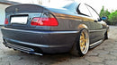 Maxton Design Mittlerer Diffusor Heck Ansatz für BMW 3er E46 M Paket COUPE DTM LOOK Carbon Look - Beast Performance Fahrzeugtechnik OHG