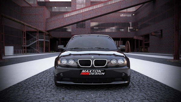 Maxton Design Front Ansatz für BMW 3er E46 LIMOUSINE Facelift Carbon Look - Beast Performance Fahrzeugtechnik OHG