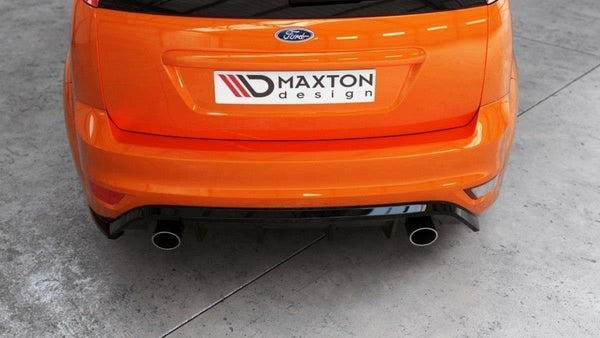 Maxton Design Heck Ansatz Flaps Diffusor für v.2 FORD FOCUS II ST Facelift Carbon Look - Beast Performance Fahrzeugtechnik OHG