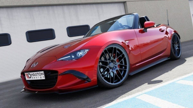 Maxton Design Seitenschweller Ansatz für Mazda MX-5 IV schwarz Hochglanz - Beast Performance Fahrzeugtechnik OHG