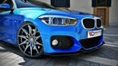 Maxton Design Front Ansatz V.1 für BMW 1er F20/F21 M-Power FACELIFT schwarz Hochglanz - Beast Performance Fahrzeugtechnik OHG
